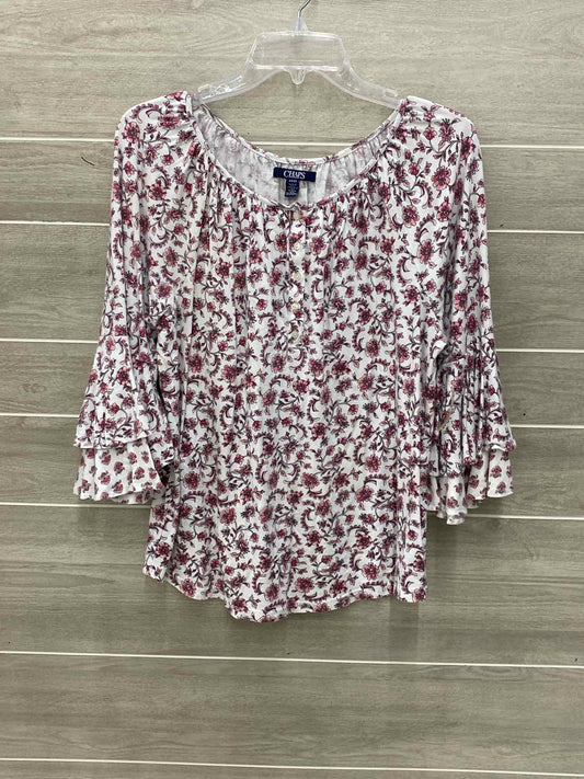 Chaps White Womens Size Small Shirt