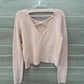 Peach Womens Women Size Small Sweater