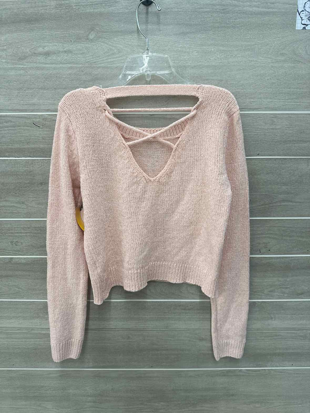 Peach Womens Women Size Small Sweater