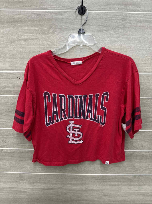 Red Junior Women Size M Shirt