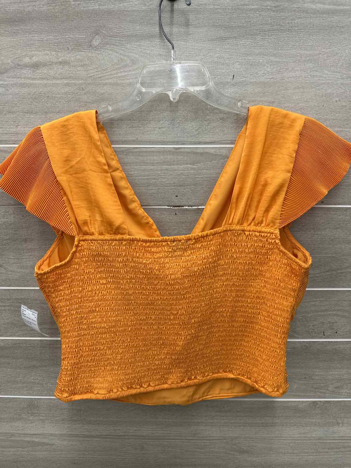 Express Size XL Orange Womens Shirt
