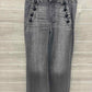 WHBM Gray Womens Women Size 0 Jeans