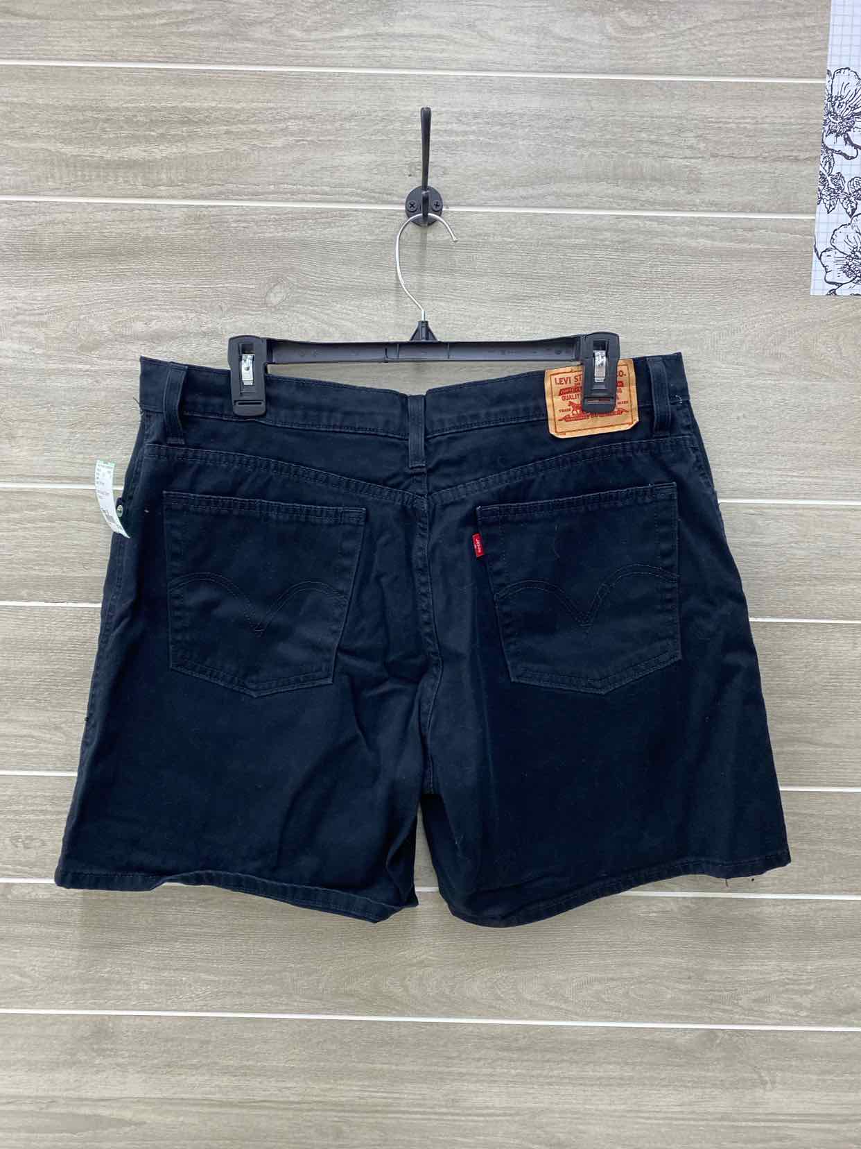Levis Black Womens Size 16 Shorts