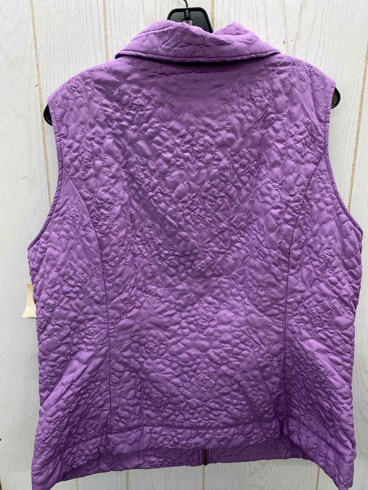 Christopher & Banks Lavender Womens Size XL Vest