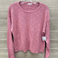 Olivia Grey Size M Pink Womens Sweater