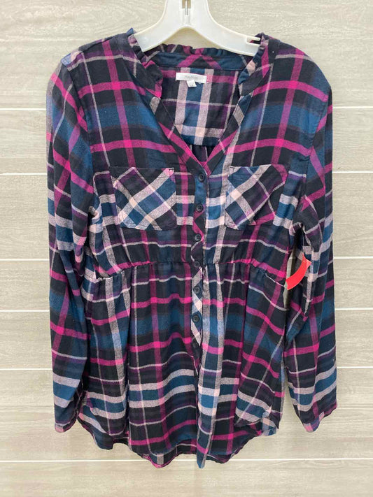 Maurices Black Maternity Women Size M Shirt