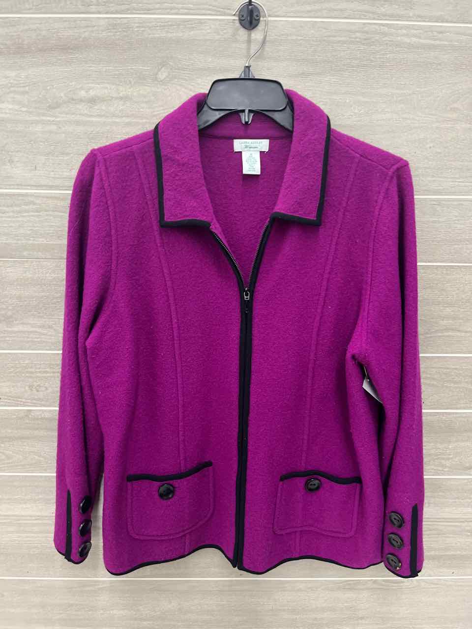 Laura Ashley Size 1X Purple Womens Sweater