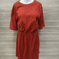 Old Navy Size 10 Tall Orange Womens Dress