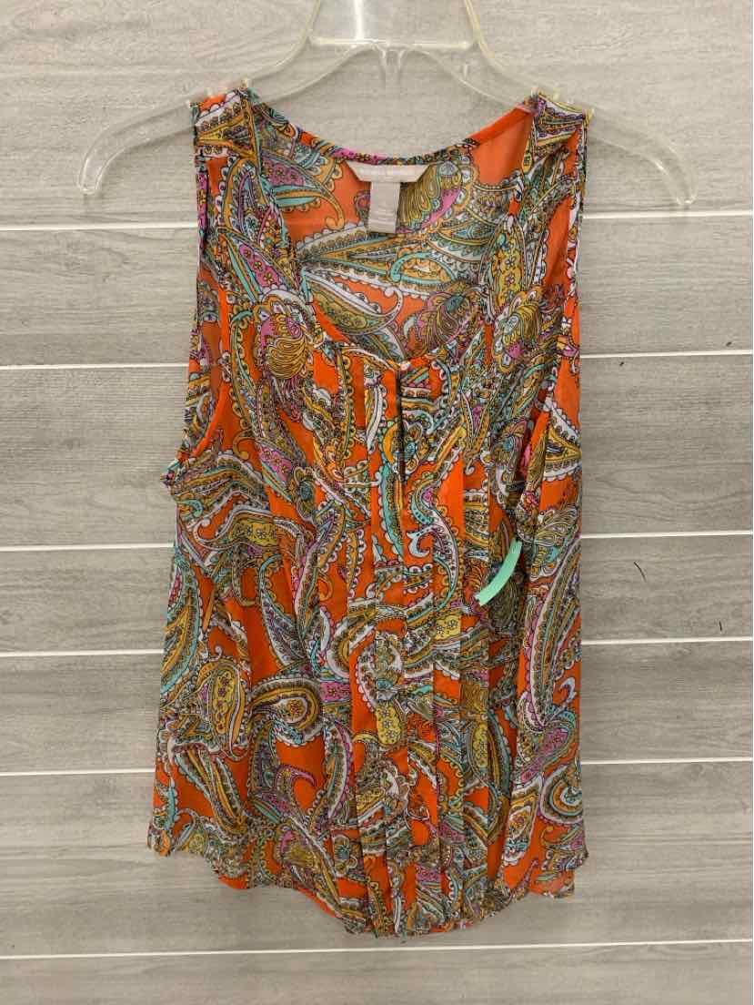 Banana Republic Orange Womens Size L Tank Top