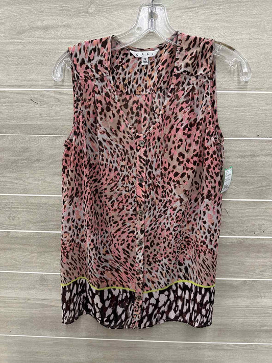 CABi Size S Pink Womens Tank Top