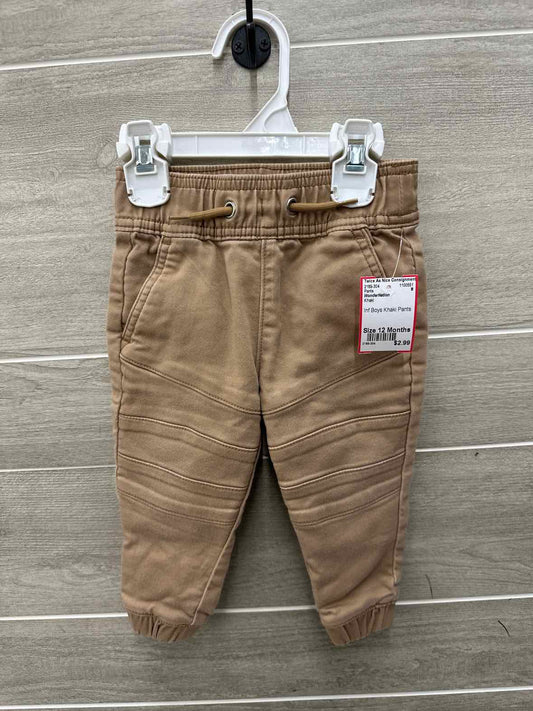 WonderNation Infant 12 Months Pants