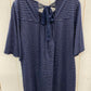 Susan Betro Blue Womens Size S/M Shirt