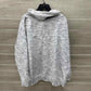 J America Size XXL Gray Womens Sweatshirt