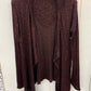 Maurices Burgundy Womens Size XL Shirt