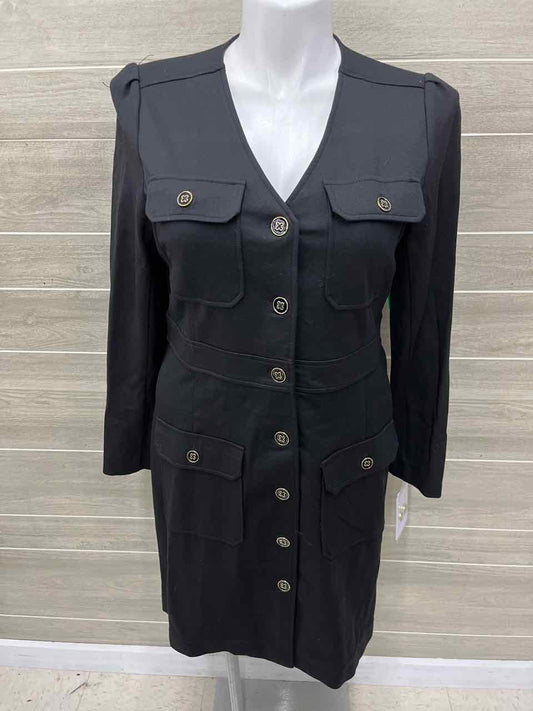 Nanette Lepore Size 14 Black Womens Dress