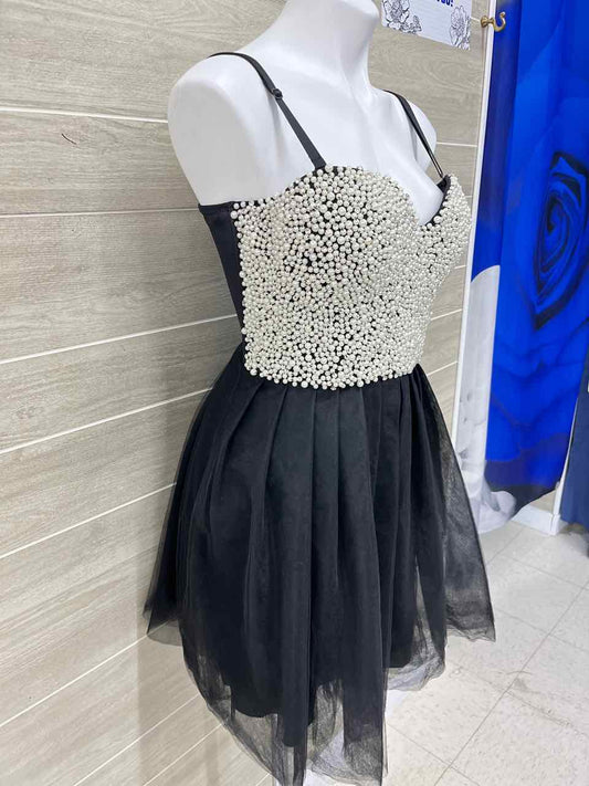 Windsor Size 10/12 Black Womens Gown/Evening Wear