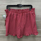 Disney Size M Red Womens Shorts