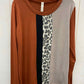 Vanilla Bay Orange Womens Size Small Shirt