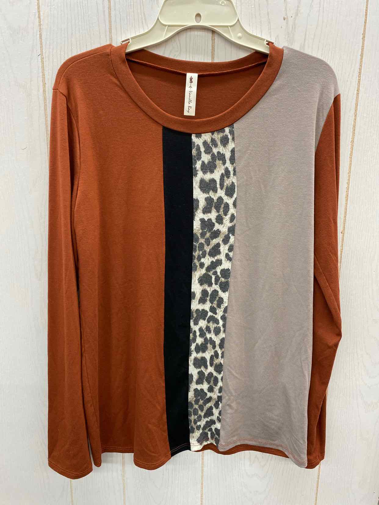 Vanilla Bay Orange Womens Size Small Shirt