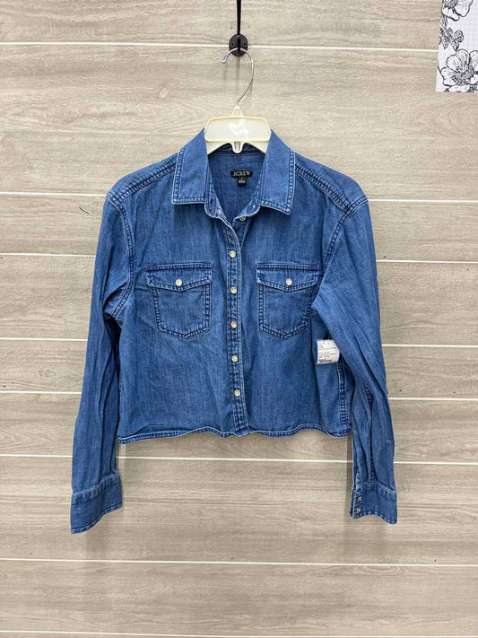 J Crew Size 4 Blue Womens Blazer