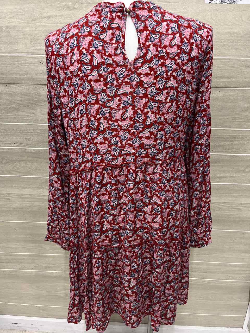 Knox Rose Size 12/14 Burgundy Womens Dress