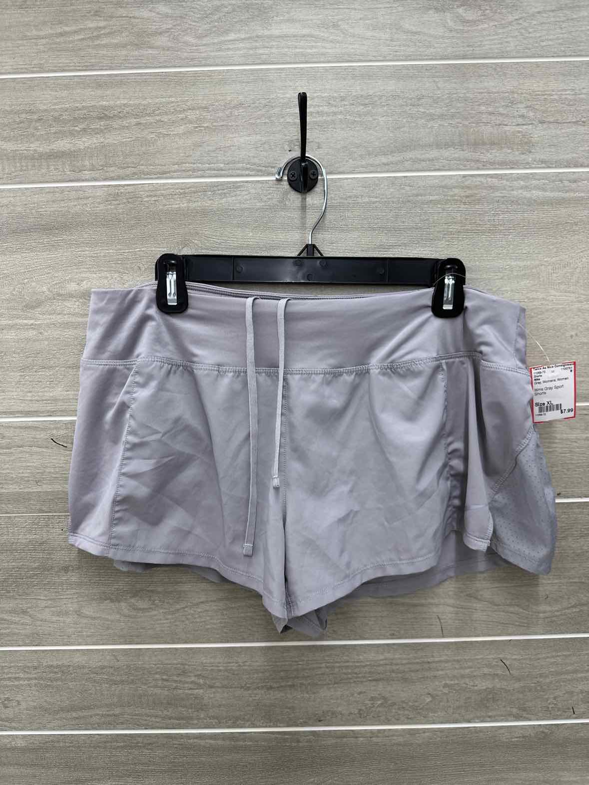 Nike Gray Womens Women Size XL Shorts