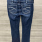 Silver Size 10 Blue Womens Jeans