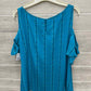 Worthington Size M Blue Womens Shirt
