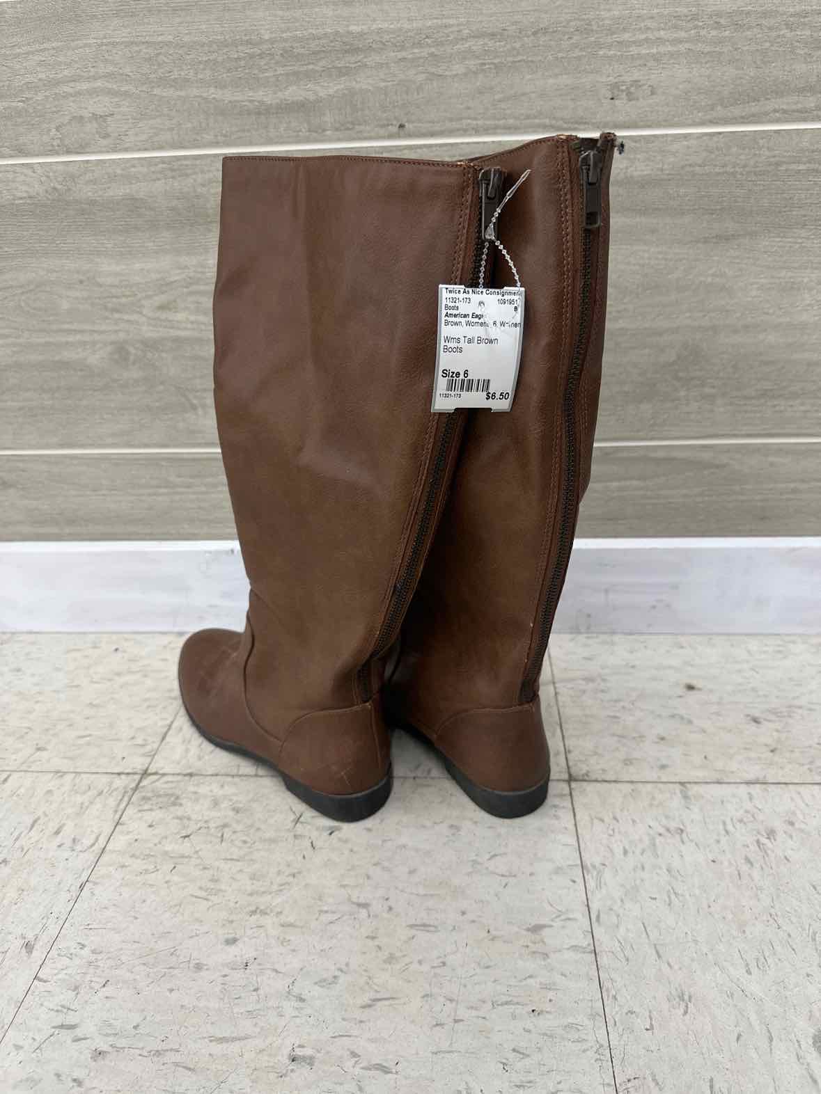 6 American Eagle Brown Womens Women Size 6 Boots