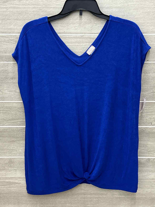 Chico's Blue Womens Size L Shirt