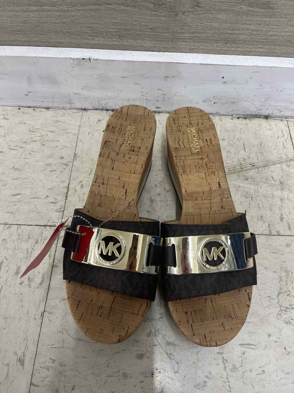 Michael KORS US Shoe Size 9.5 Brown Womens Sandals