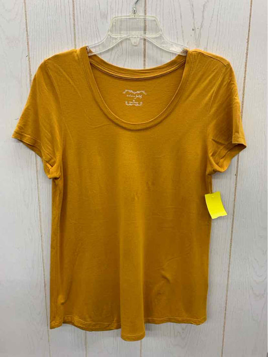 Maison Jules Yellow Womens Size M Shirt