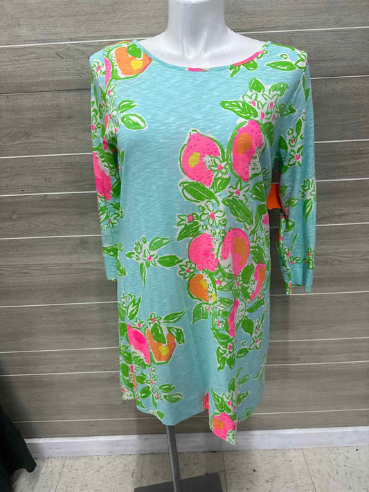 Lilly Pulitzer Size 14 Blue Womens Dress