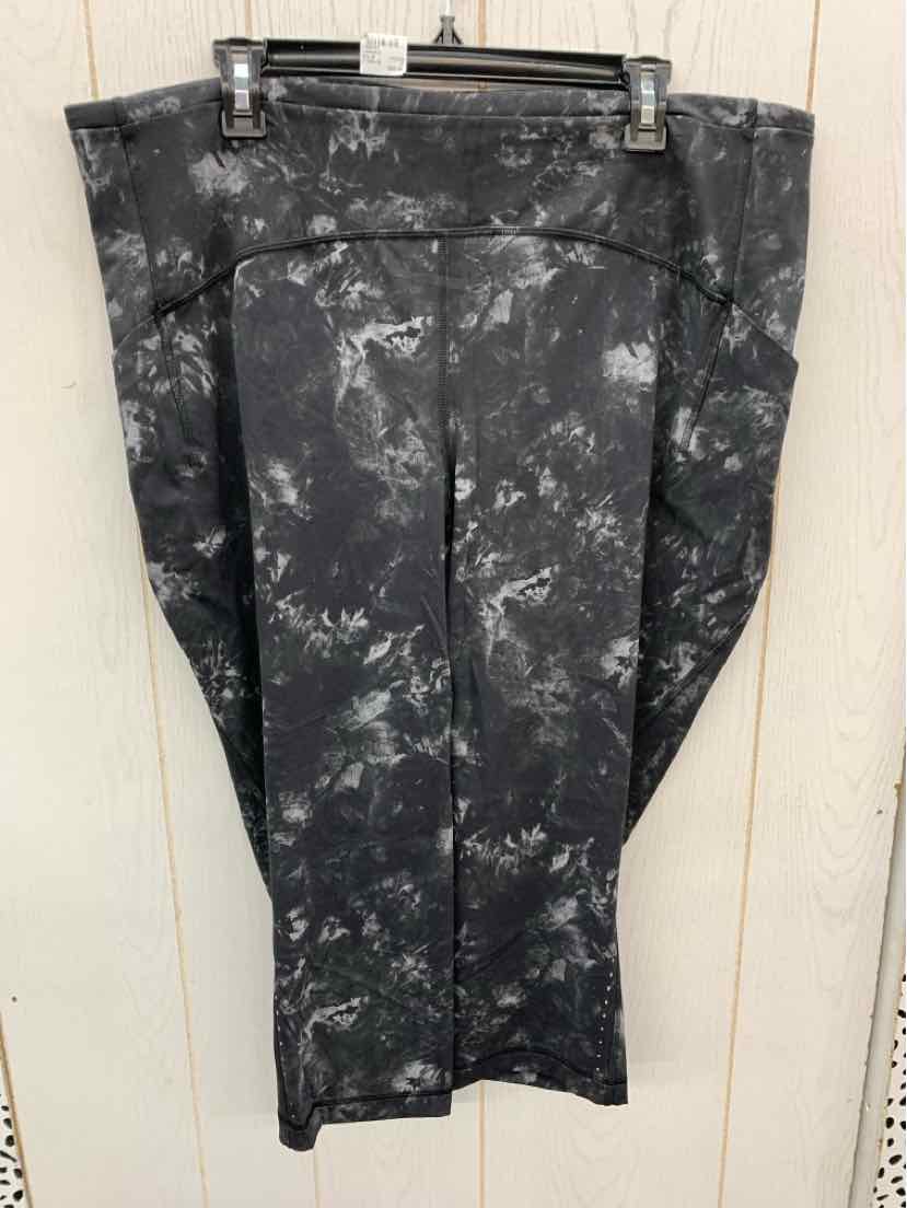 Lululemon Black Womens Size 20 Leggings