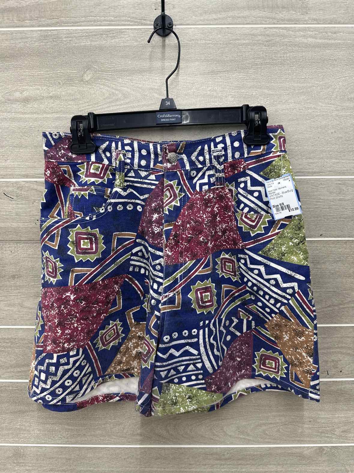 Size 6/8 Multi-Color Womens Shorts