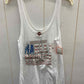 Harley Davidson White Womens Size L Tank Top