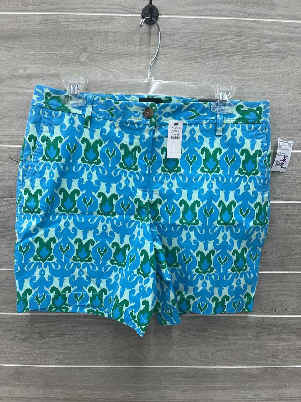 Talbots Size 8 Blue Womens Shorts