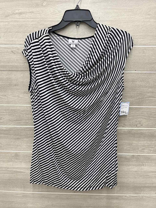Worthington Size M Black Womens Shirt