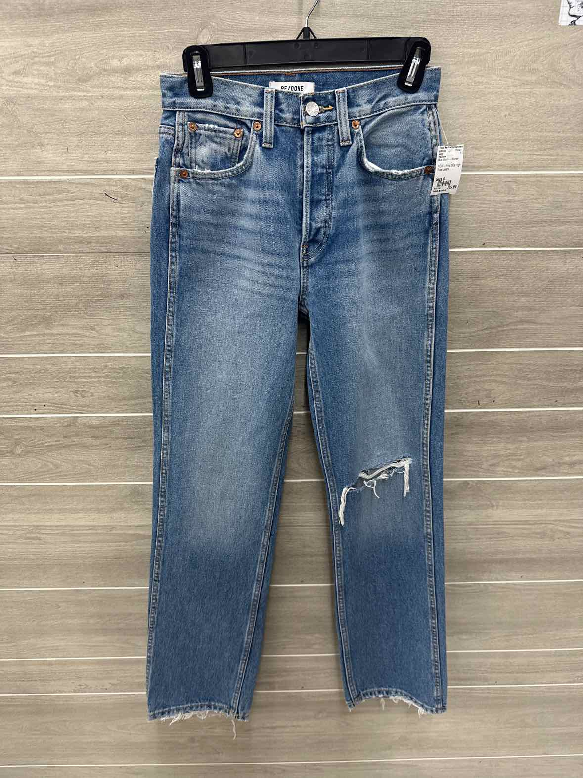 Re/Done Size 0 Blue Womens Jeans