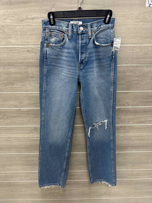 Re/Done Size 0 Blue Womens Jeans