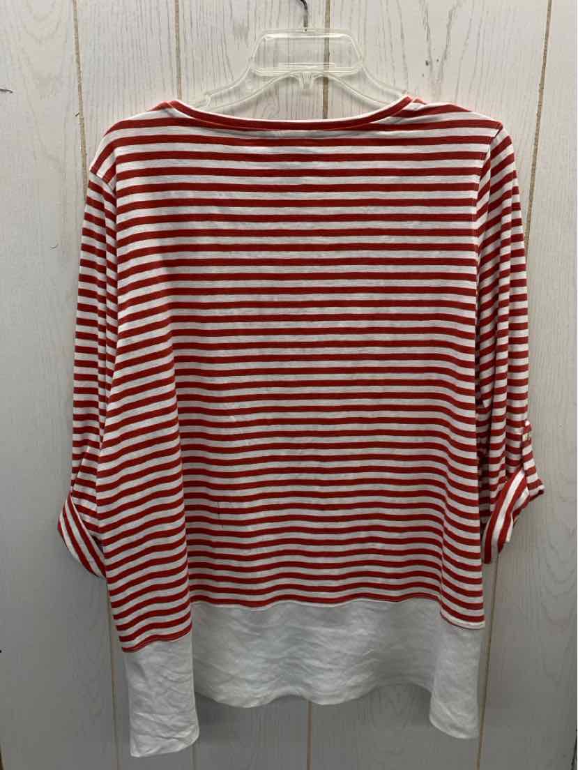 Red Womens Size L Shirt