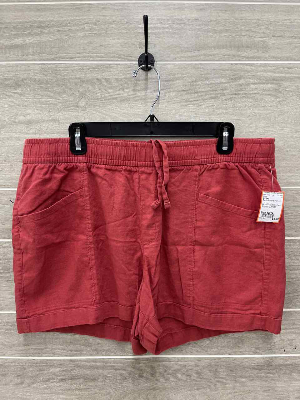 Old Navy Coral Womens Women Size 12/14 Shorts