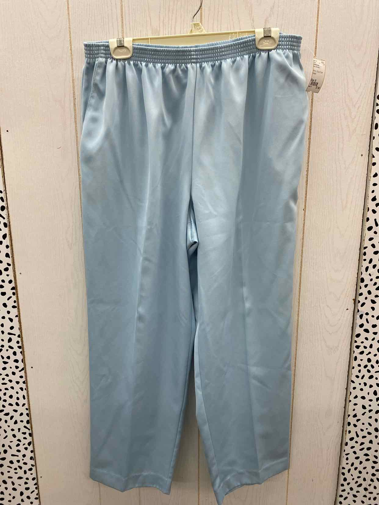 Alfred Dunner Blue Womens Size 18 Pants