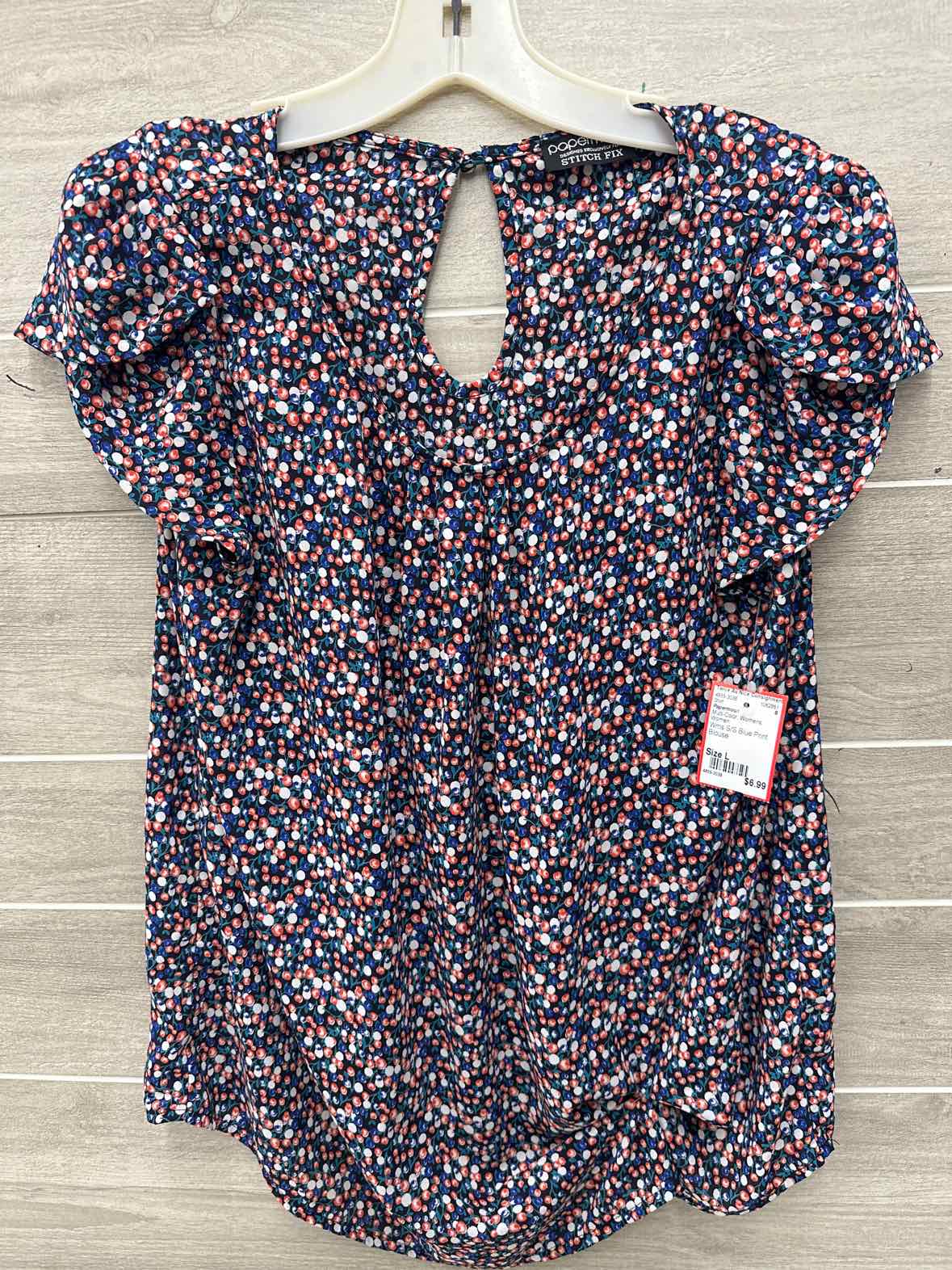 Papermoon Size L Multi-Color Womens Shirt