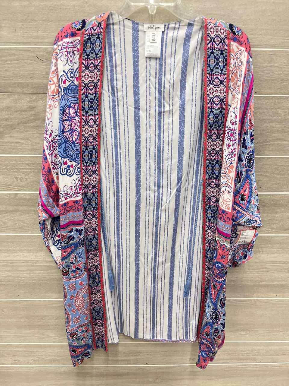 Tribal Size S/M Blue Womens Shirt