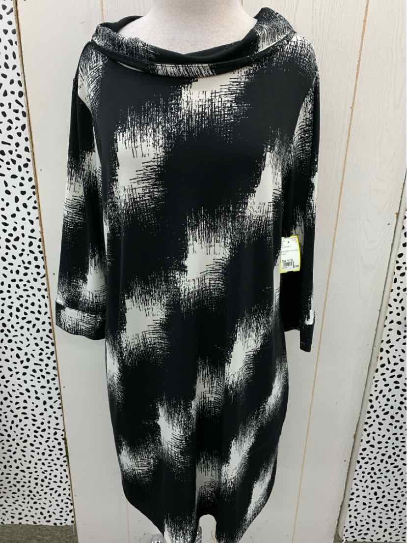 Alfani Black Womens Size 14/16 Dress