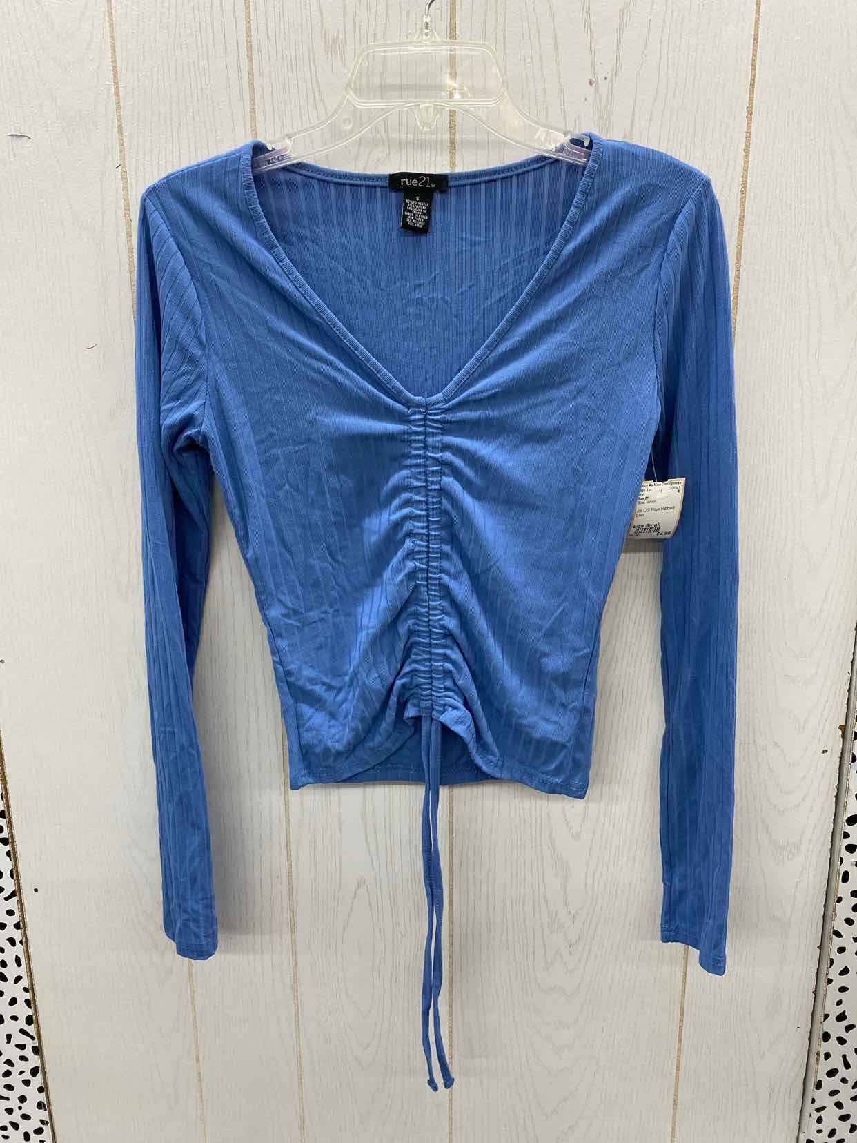 Rue 21 Blue Junior Size Small Shirt