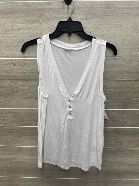 POL Size M White Womens Tank Top