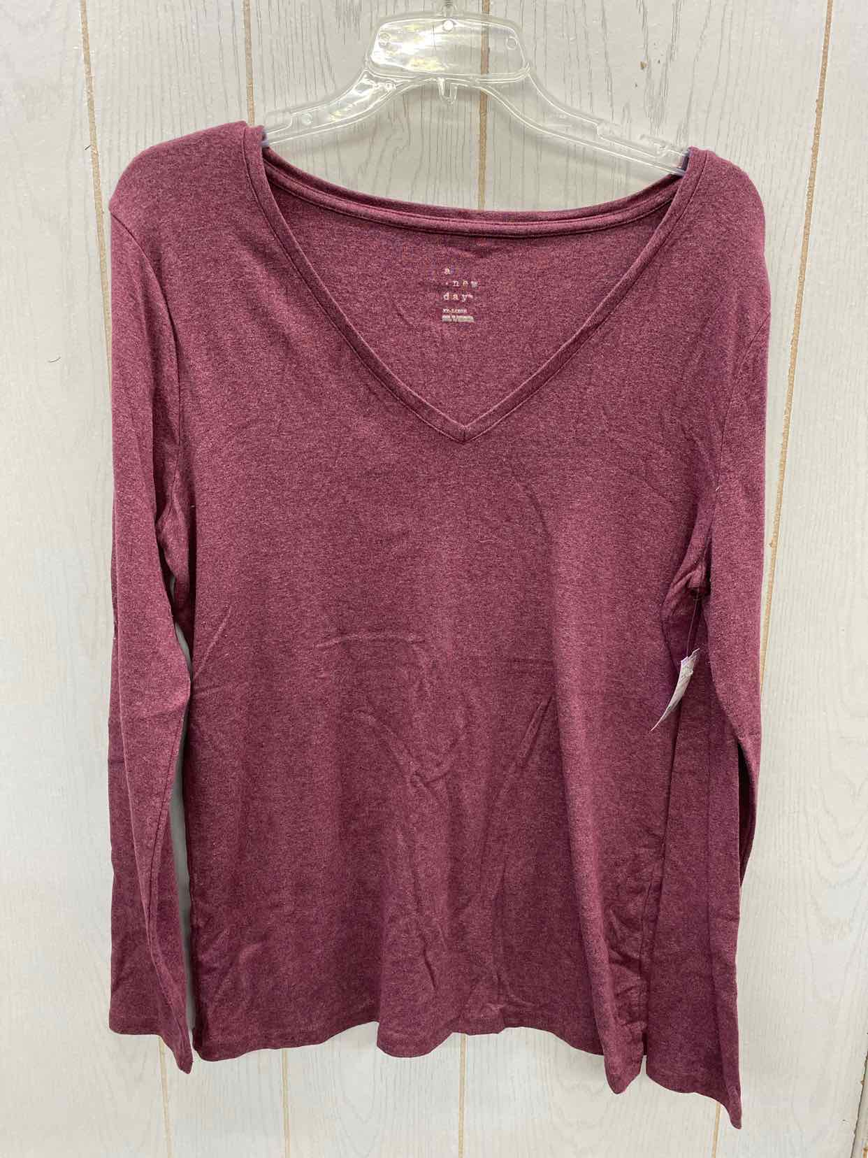 A New Day Burgundy Womens Size 16/18 Shirt