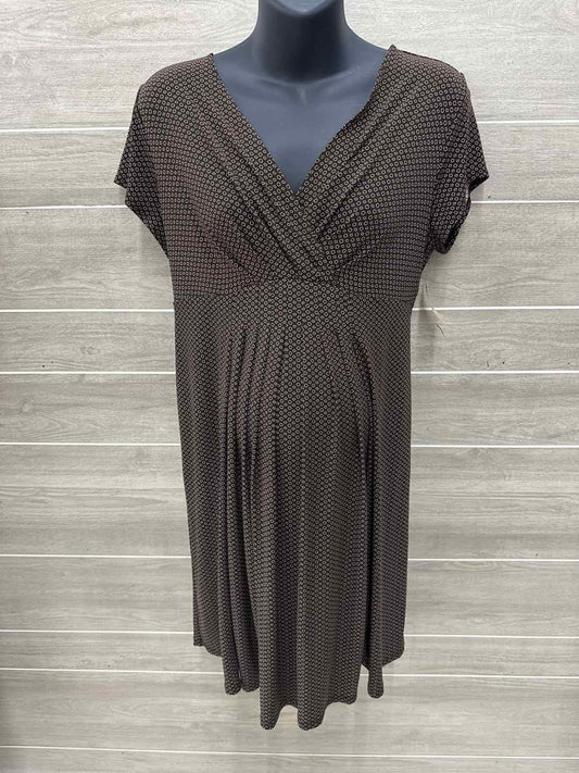 Motherhood Brown Womens Size L Dress